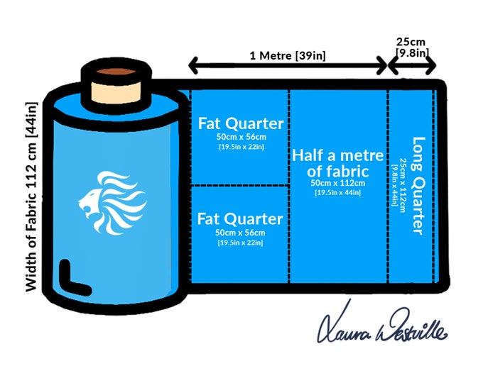 Moda Fabrics - Fat Quarters in Black Various Patterns