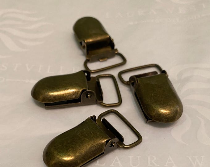 Set of 4 Lobster or Set of 4 Duckbill Clips for Tzitzits etc