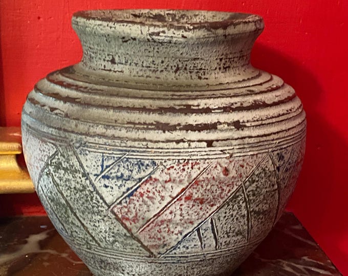 Antique Handmade Vase - Zululand South Africa