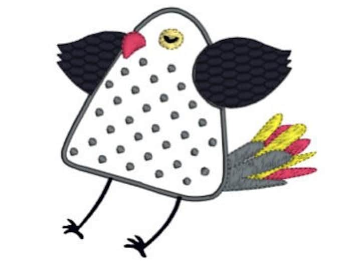 Wee Bird8 Embroidery Design for machine embroidery. Available in PES, JEF, DST and more formats.