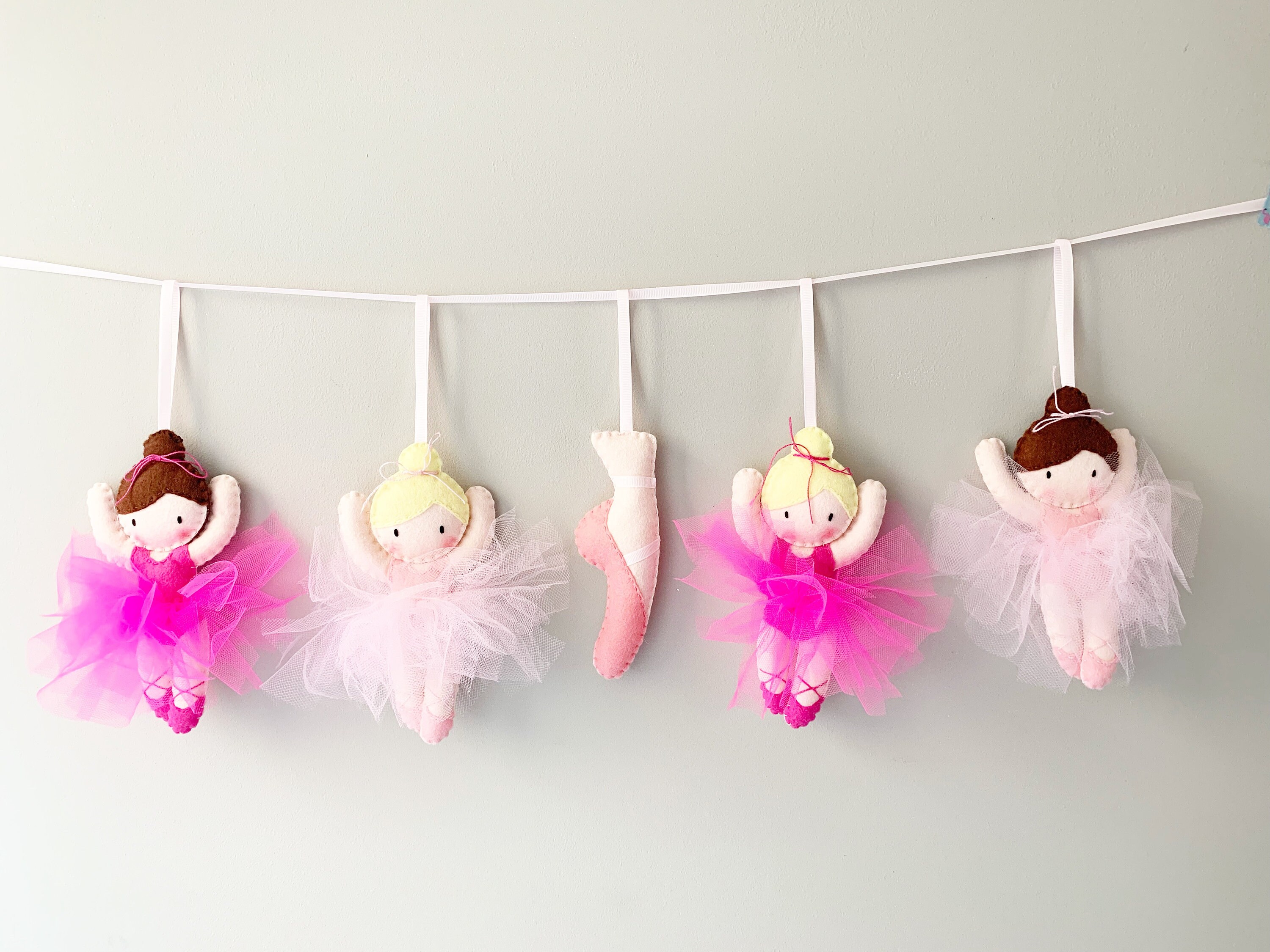Ballerina Garland Ballet Garland Ballet Slippers Garland Etsy UK