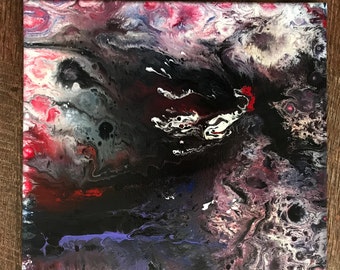Falling, 11 x 14, Original Acrylic on Canvas, Signed