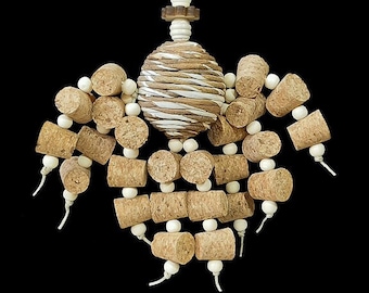 Planet Cork | Shredding Bird Toy for Conures, Cockatiels, Budgies, Small Parrots