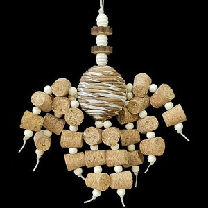 Planet Cork | Shredding Bird Toy for Conures, Cockatiels, Budgies, Small Parrots
