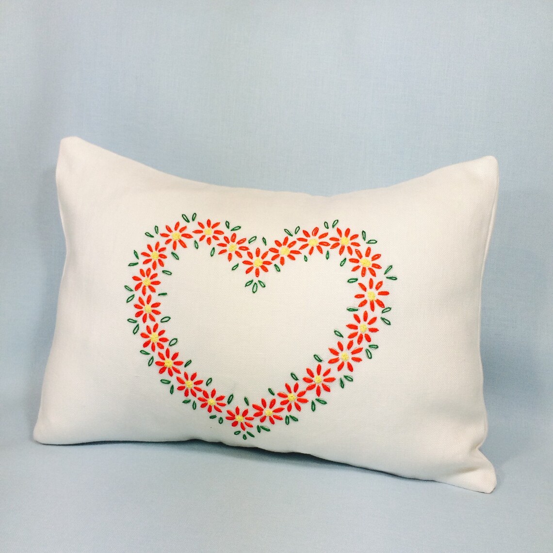 Valentines pillow Etsy