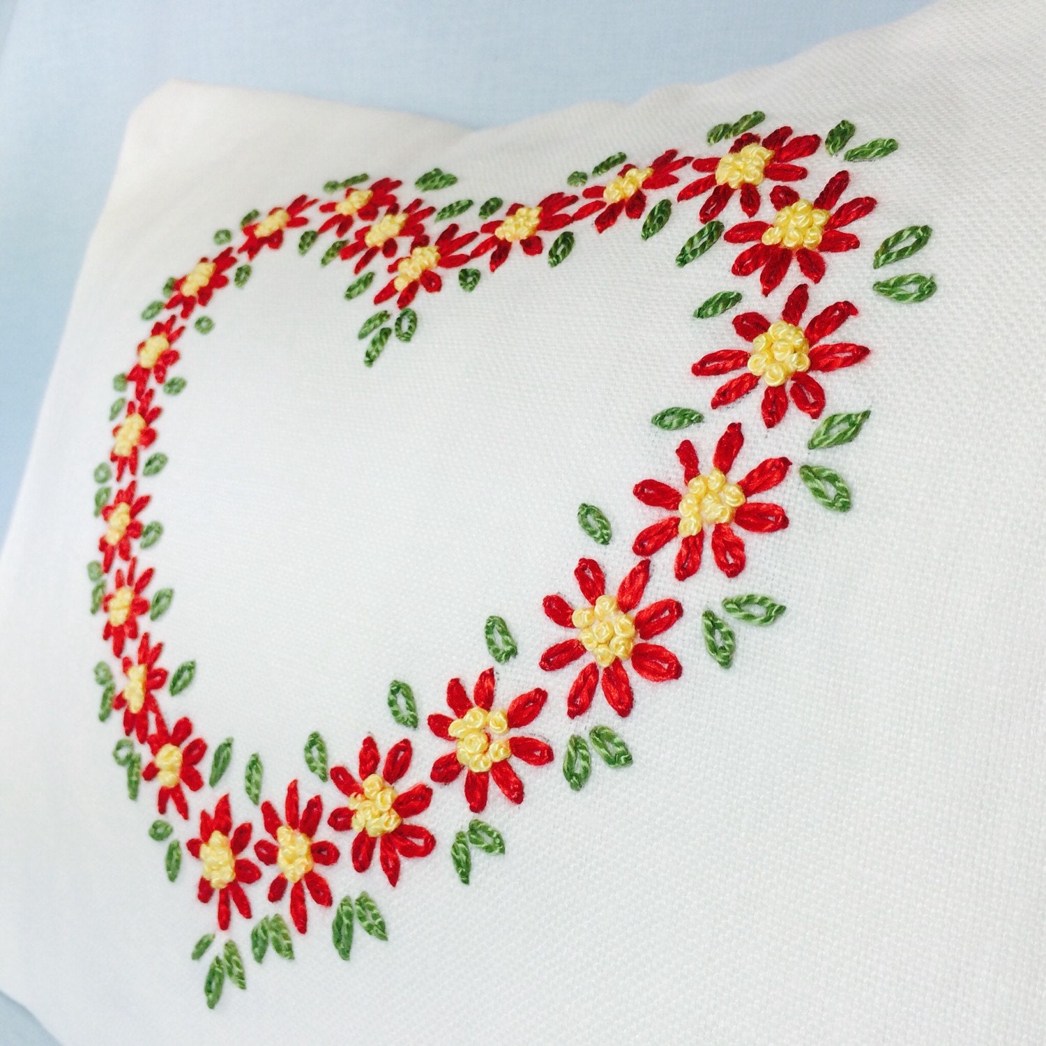Valentines pillow Etsy
