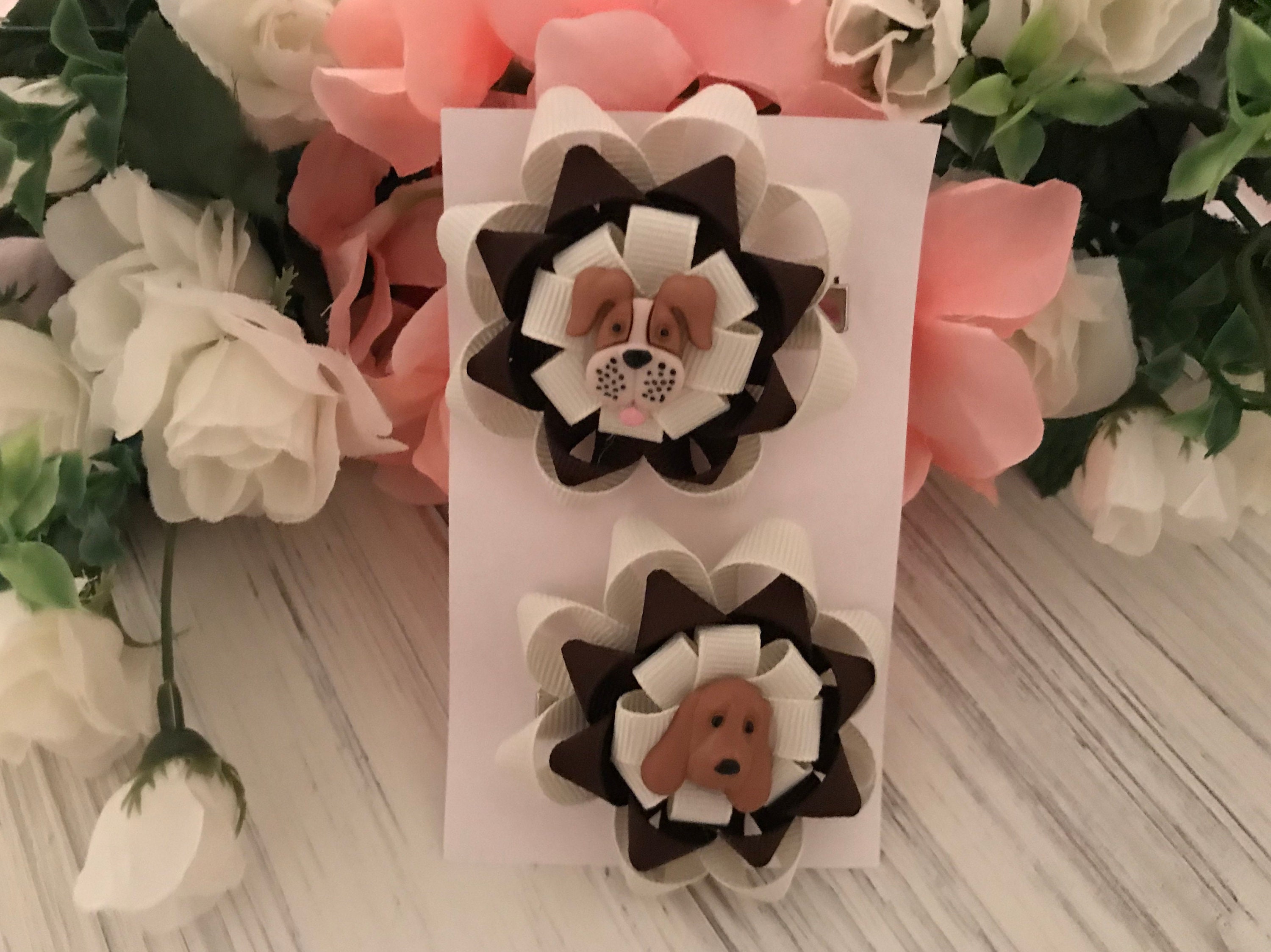 flower hair clips