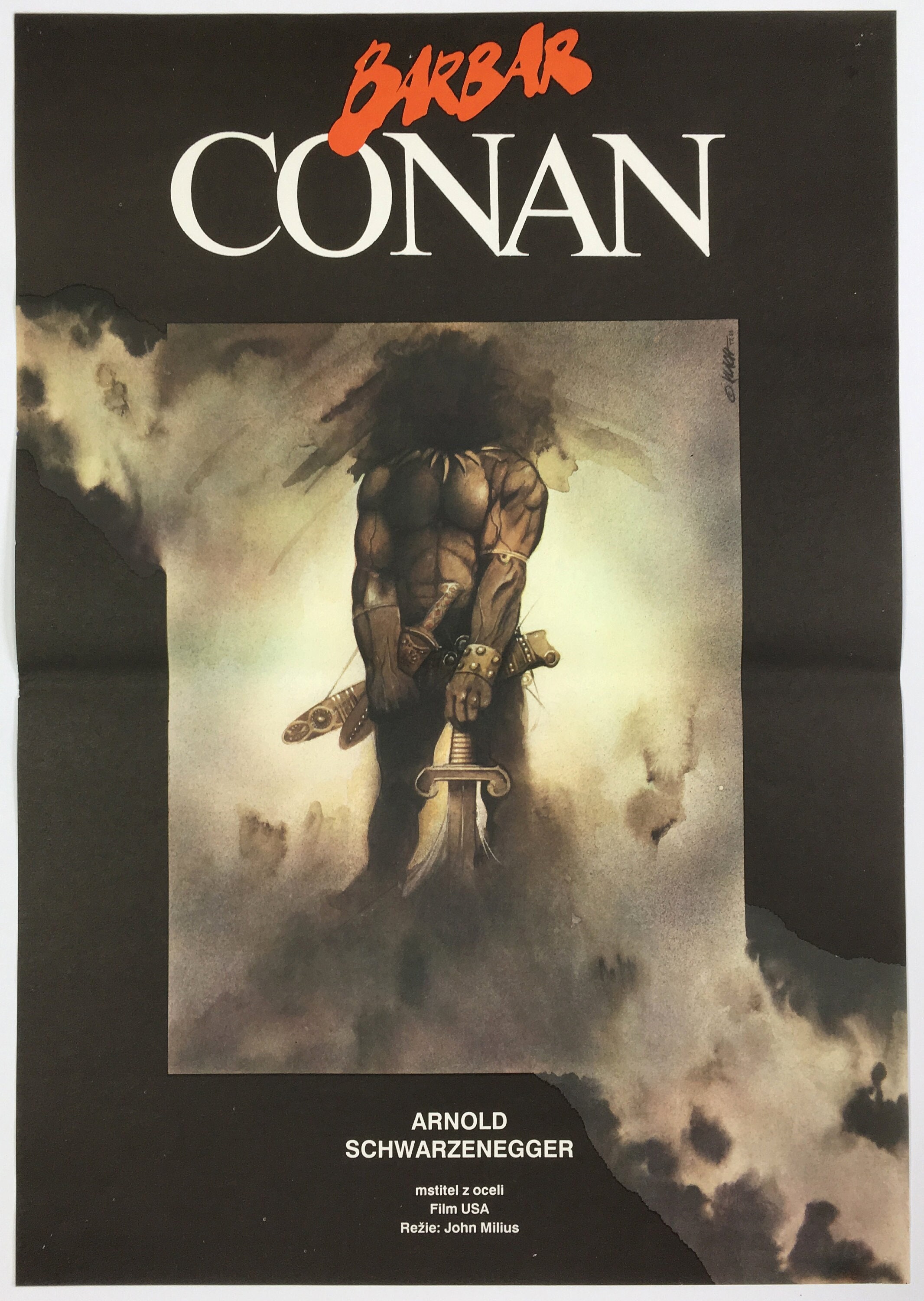 Conan il distruttore Film Classico Grande Poster Art Print Gift A0 A1 A2 A3 A4 