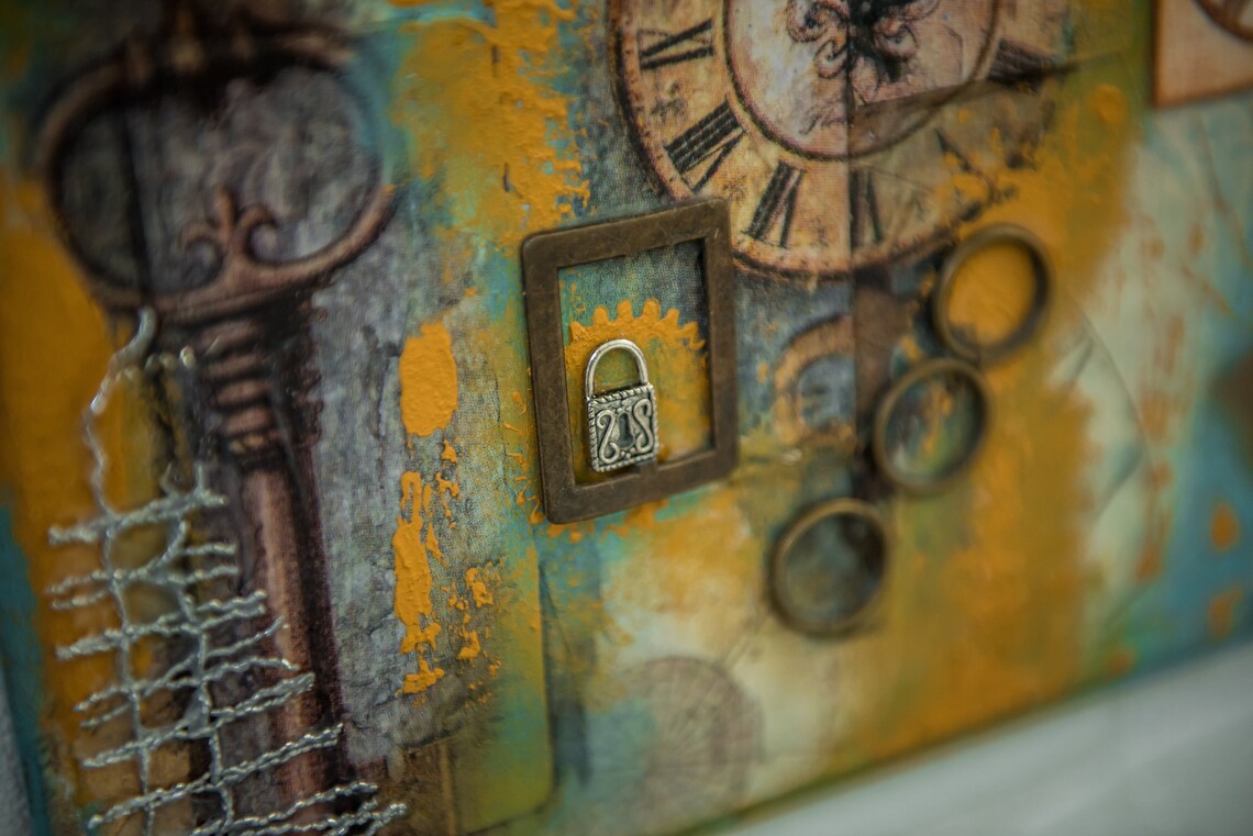 Panel de pared de madera decoración industrial en la pared | Etsy