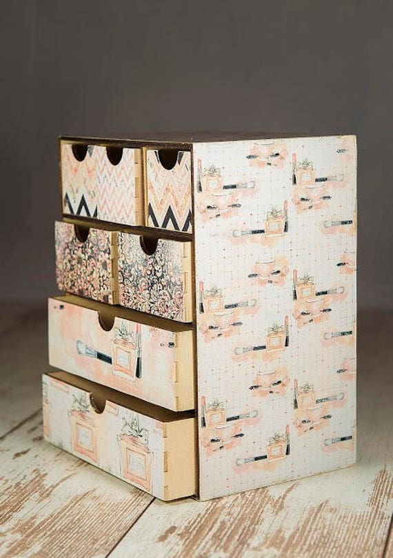 Makeup Organizer Drawers Makeup Drawer Storage Jewelry Etsy