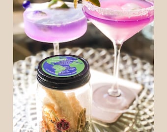 Cocktail Kit Gifts Swaying Seagrass | DIY Infusion Kit For Birthday Party Gift Unique Mocktail