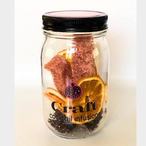 Old Fashioned Cocktail Kit | DIY Infusion Kit Whiskey Gift for Him Unique Birthday Bourbon Lover Gift