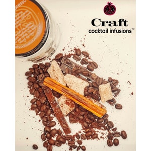 Cocktail Kit Gifts Chocolate Espresso | DIY Infusion Kit Birthday Party Gift Coffee Lover Espresso Martini