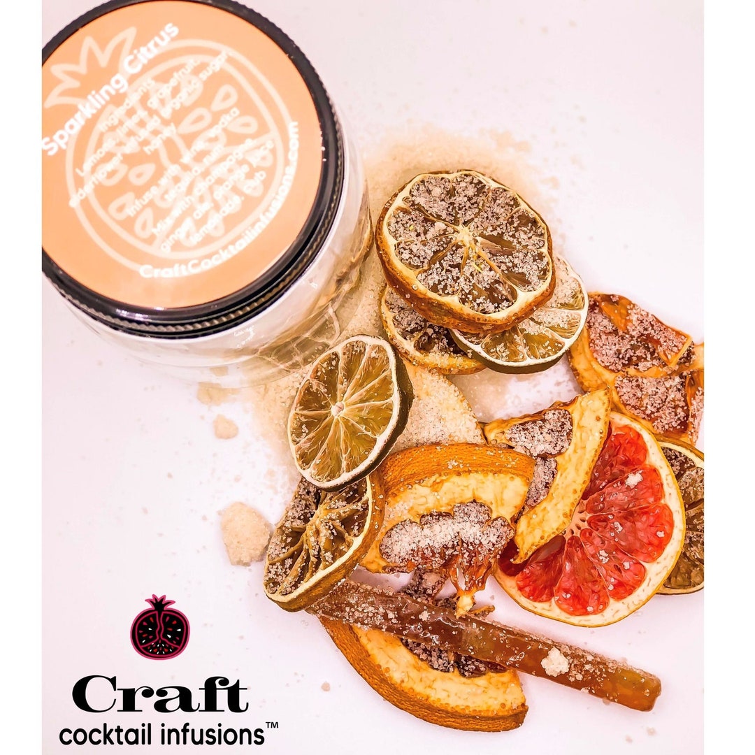 Sparkling Citrus Cocktail Infusion Kit: DIY Tequila Mocktail Gift - Etsy