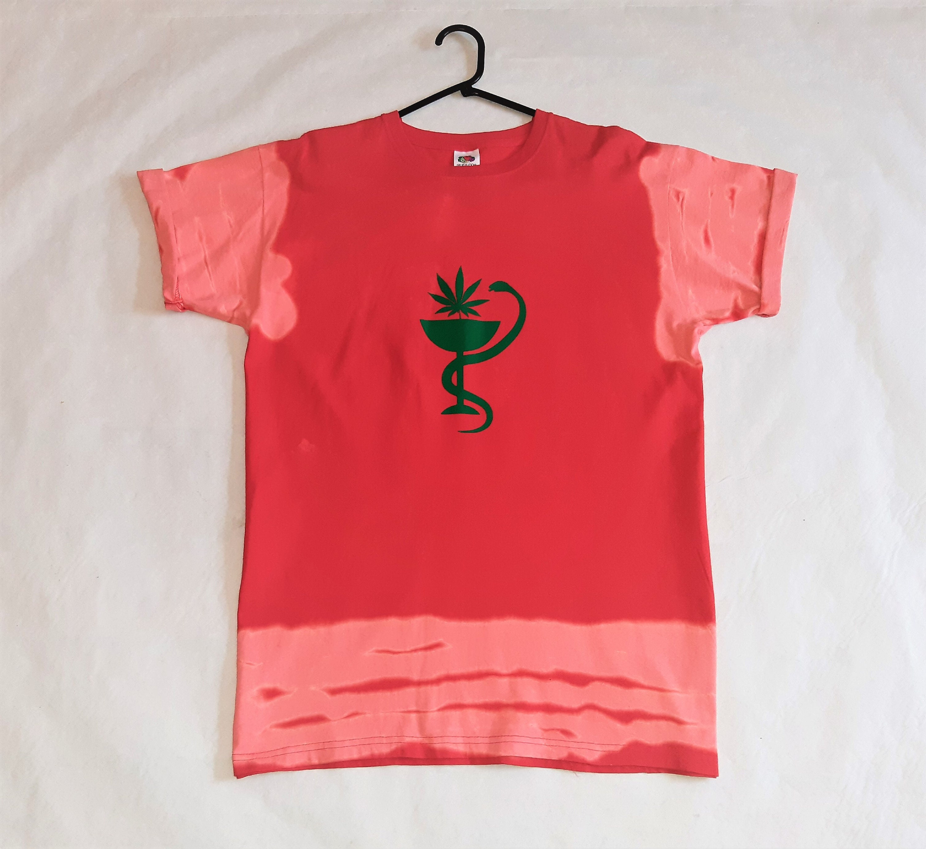 Womens Ladies red vintage Tshirt Etsy