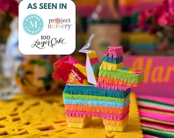 Mini Donkey Piñata Party Favors: Fiesta Birthday Decorations