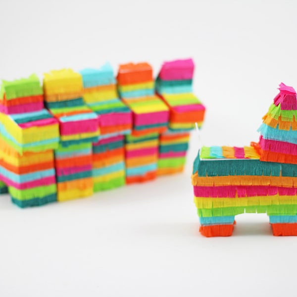 3 Mini Pinatas, Pinata, Mini Piñata Favors, Mini Donkey Pinata, Cinco de Mayo, Bridesmaid Proposal, Mexican Wedding Favor, Bachelorette Box