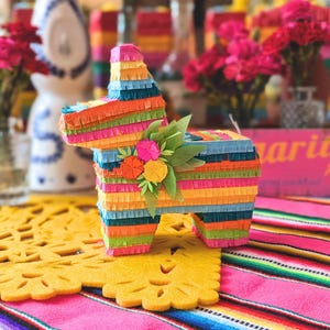 Mini Pinata Party Favor: Mexico Bridesmaid Proposal Gift Box