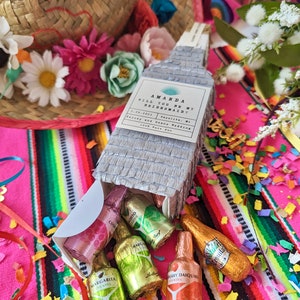 Tequila Bridesmaid Proposal 1, Mini Tequila Piñata, Bridesmaid Gift, Cinco de Mayo, Bachelorette Gift, Hangover Kit, Mexico Welcome Bag image 7