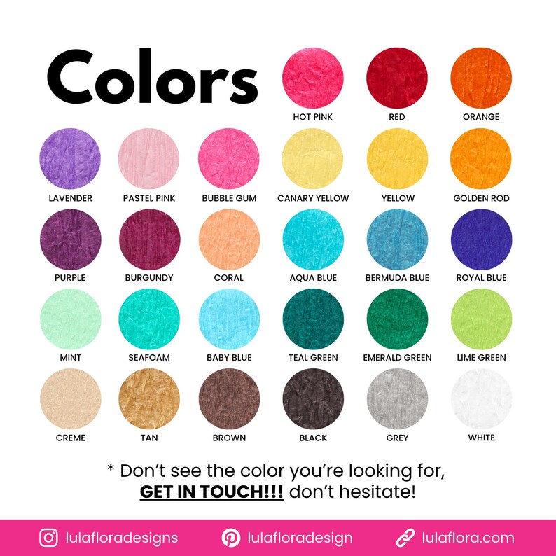 a poster with a bunch of colors on it