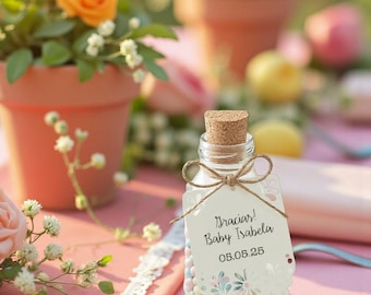 Personalized Papel Picado Favor Tags: Cielito Lindo Baby Shower