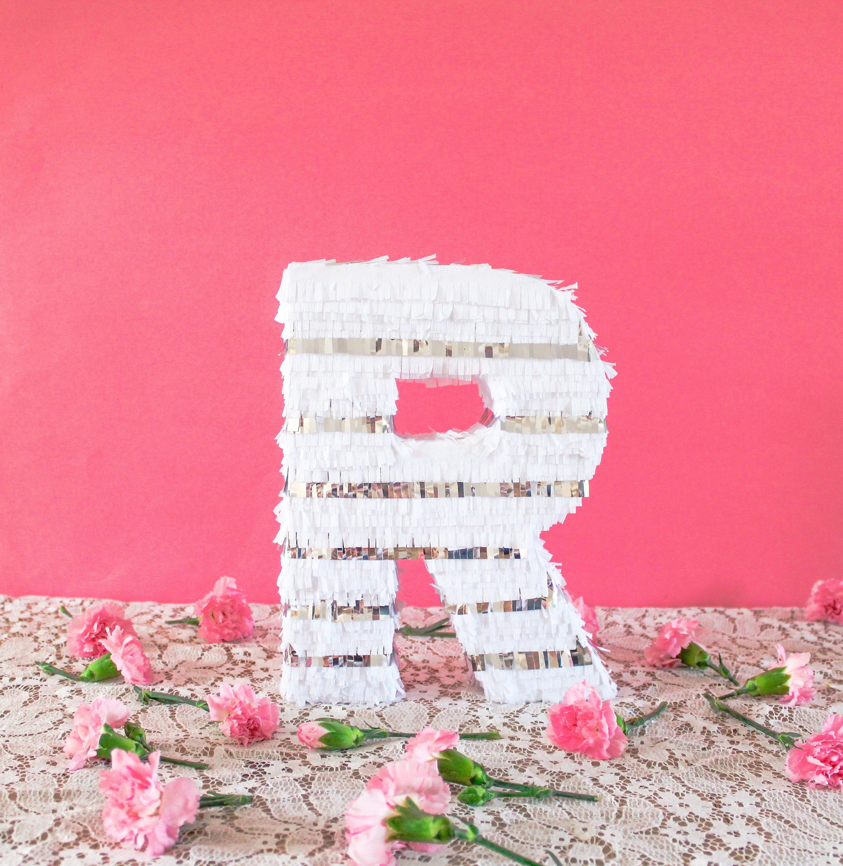 Pinata Letter10 Fringe Letters Cinco de Mayo Mariages Etsy