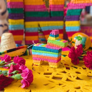 Mini Donkey Pinata: Fiesta Party Favor, Mexican Wedding
