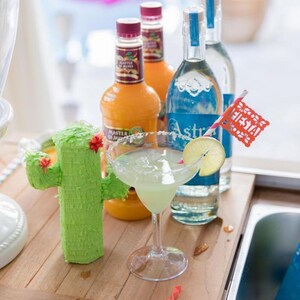 Fiesta Papel Picado Straws with Text | Cinco de Mayo Party Straws image 7