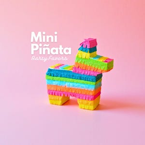 Fillable Mini Pinata Favors for Fiesta Wedding Bridal Shower Birthday Party