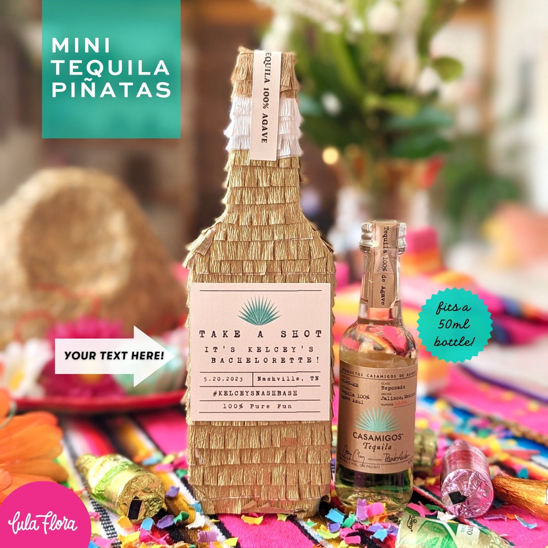 Tequila Bridesmaid Proposal 1, Mini Tequila Piñata, Bridesmaid Gift