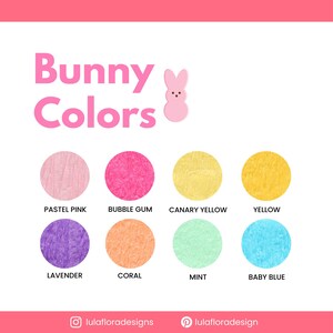 Conejitos de Pascua personalizados y rellenables para niños / Rellenos para cestas / Regalos de Pascua personalizados / Conejito de malvavisco imagen 6
