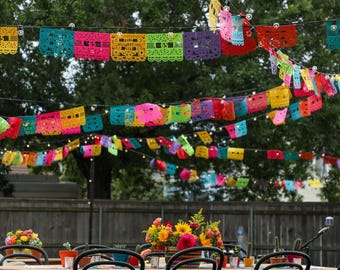 Custom Papel Picado Banner: Personalized Fiesta Decorations