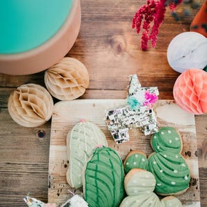 Gold Mini Donkey Pinata: Fiesta Party Favors