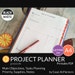Melanie Butler reviewed PROJECT PLANNER GRAYSCALE Printable pdf. A4. Letter size. Black and white planner and organizer. To Do list and craft planner.