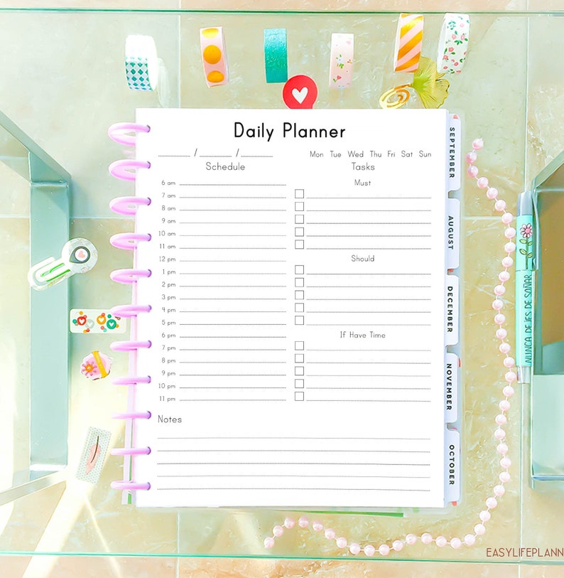 Everyday PLANNER Printable Letter Dimension 8.5 x 11 Huge Content Planner Every day Timetable, PDF Period Planner, Towards Do Drinking water List. Prompt Obtain graphic regarding Daily Agenda called Everyday PLANNER Printable Letter Dimension 8.5 x 11 Huge Delighted Planner Day by day Plan, PDF Year Planner, Toward Do Drinking water List. Quick Down load