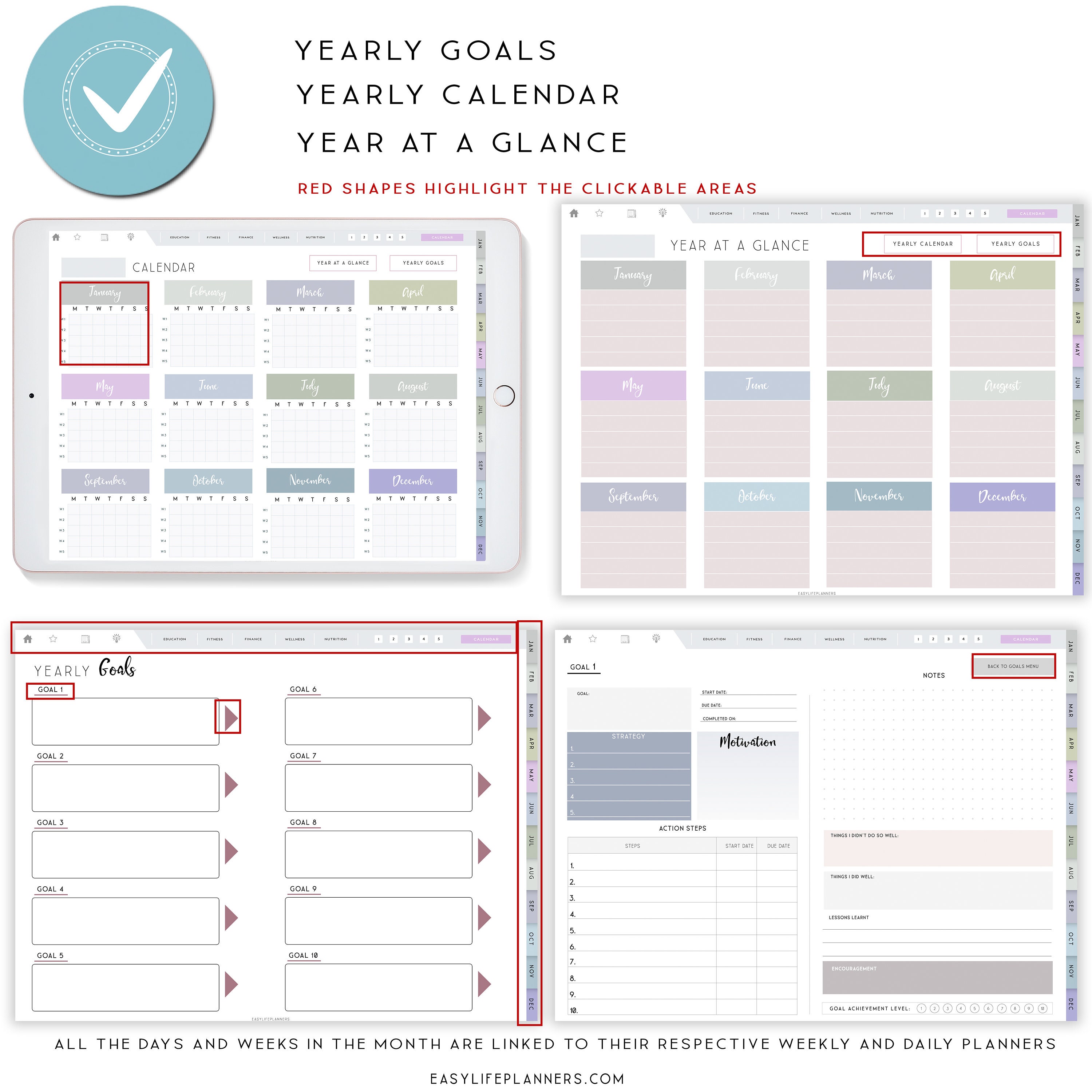 goodnotes planner template