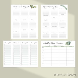 Life Planner Printable Daily Planner Inserts, Made to Fit Big Happy ...