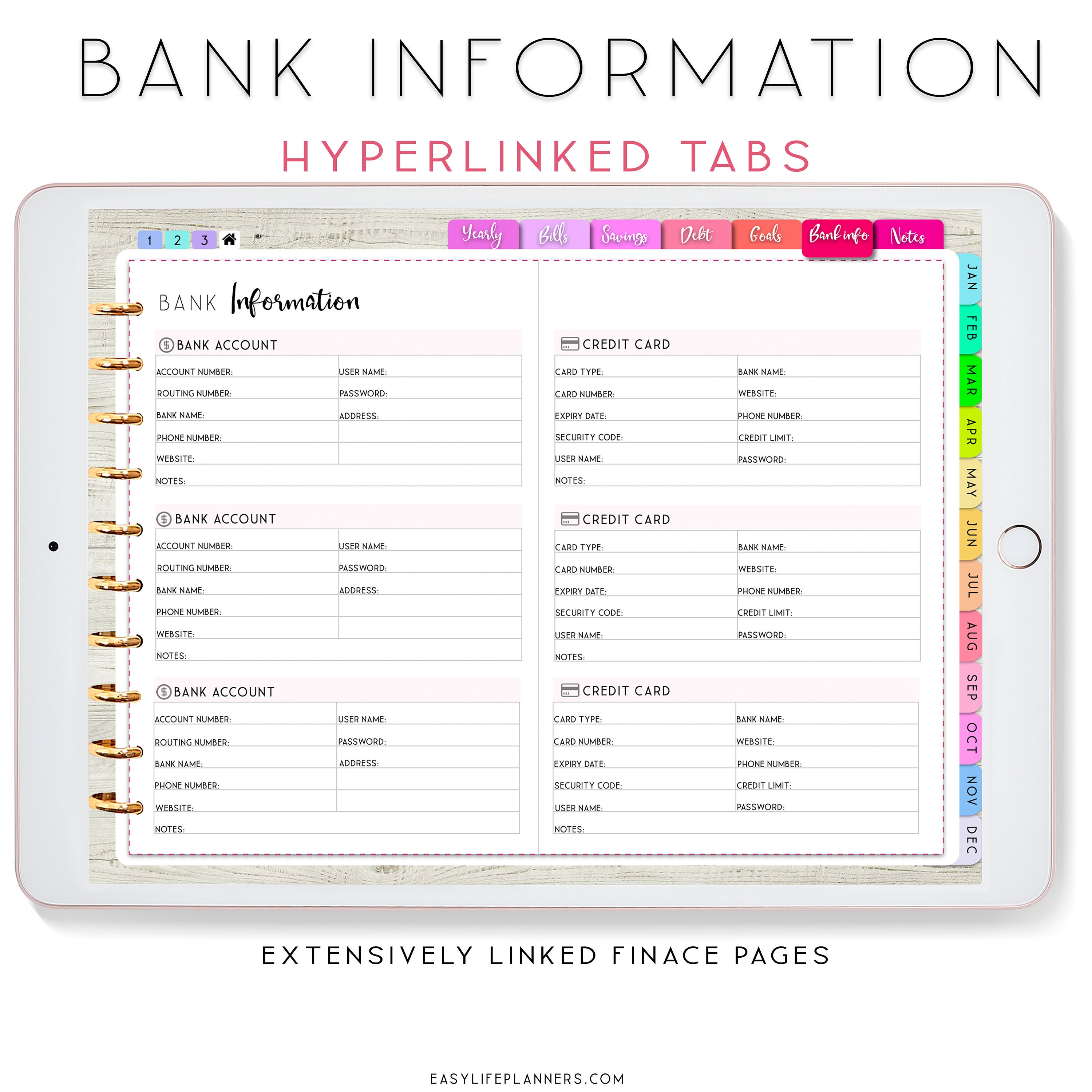 digital budget calendar