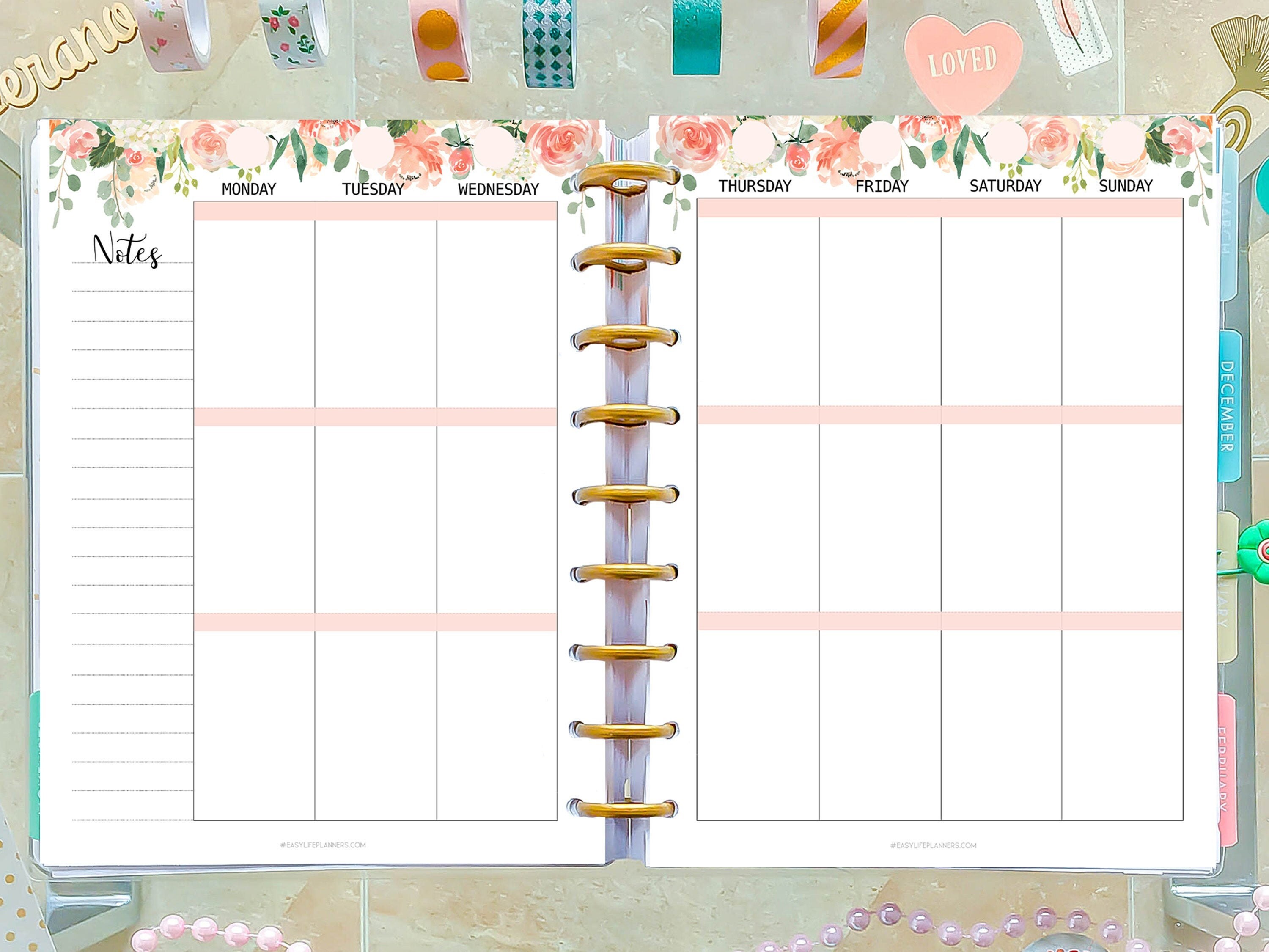 Weekly planner