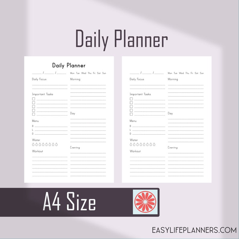 Every day PLANNER Internet pages 2020 Planner Printable Work out Planner Webpages Conditioning Planner photograph relating to Printable Workout Planner called Day-to-day PLANNER Web pages 2020 Planner Printable Exercise Planner Webpages Health and fitness Planner
