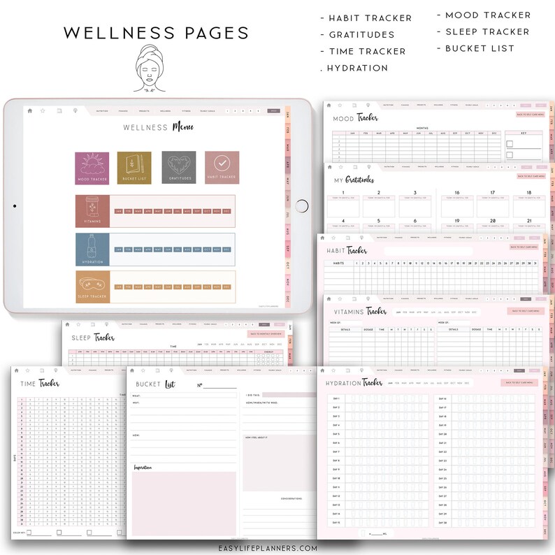 Digital Planner 2023 Digital Planner Ipad Notability Etsy
