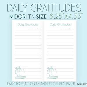 Midori Printable Midori Insert Printable Agenda Ideas Etsy