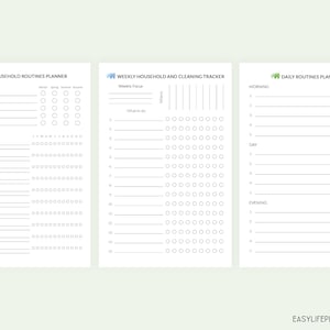 Half Size Life Planner Printables