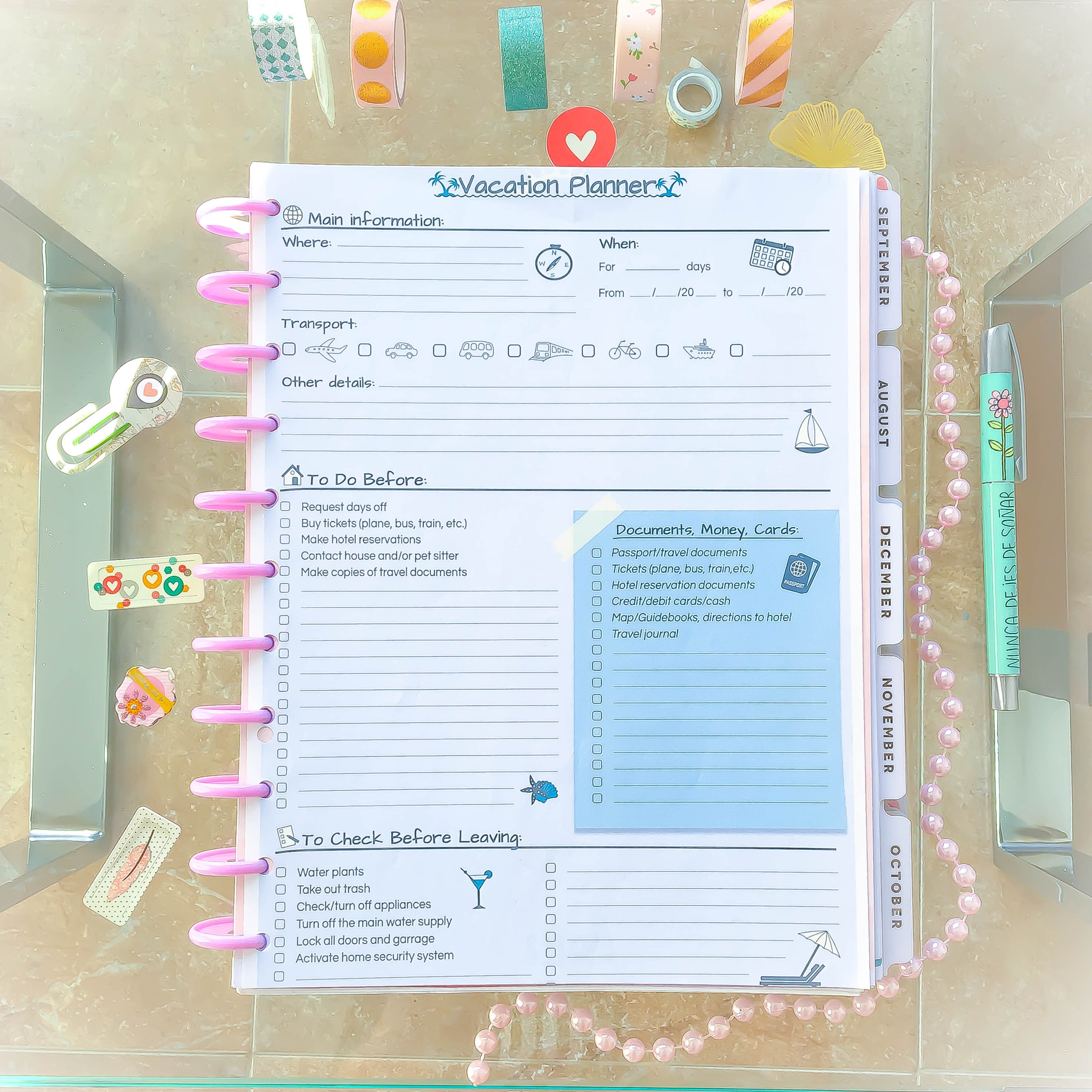 Massive Pleased Planner Printable Pleased Planner Inserts Push Planner Holiday vacation Planner Packing Listing Push Magazine Quick Obtain graphic about Vacation Planner Printable named Massive Satisfied Planner Printable Content Planner Inserts Push Planner Holiday Planner Packing Record Drive Magazine Immediate Down load