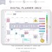 Digital Planner 2022 Goodnotes Planner, Notability Planner, Planner for iPad, Dated Daily Planner, Goodnotes Template, Wellness planner