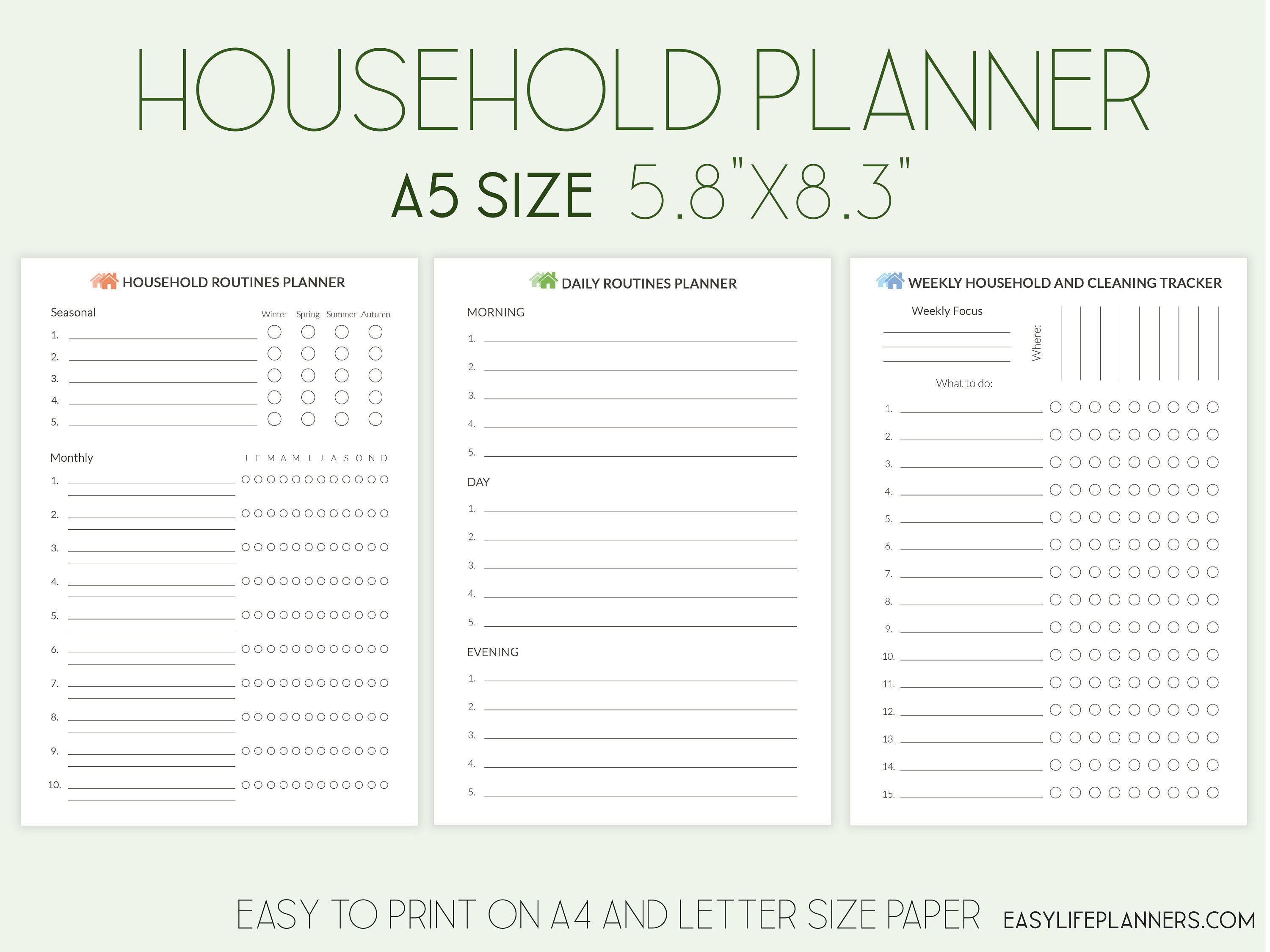 Cleaning plan. Cleaning Planner. Weekly Cleaning Planner. Daily Cleaning Planner Journal. Daily Cleaning Special tasks list.