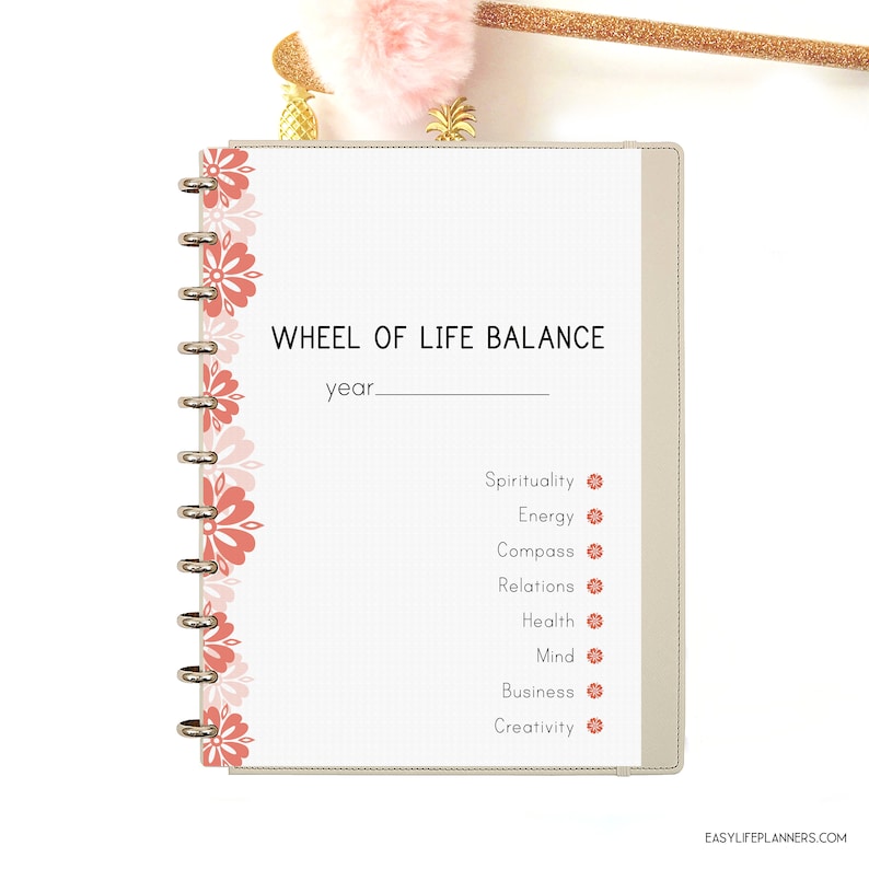 LIFE PLANNER Printable Ultimate Life Binder A4 Size Home Management Inserts Daily Weekly Monthly Project Budget Inserts. Instant Download image 10