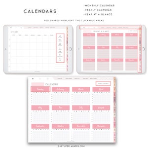 Digital Wellness Planner for iPad, Notability Planner, XODO Planner, Goodnotes Planner, Habit Tracker image 4