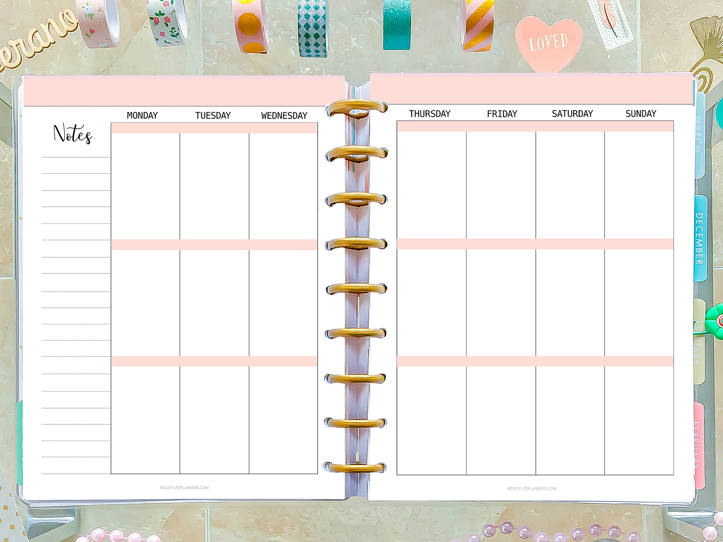 Happy Planner Printables
