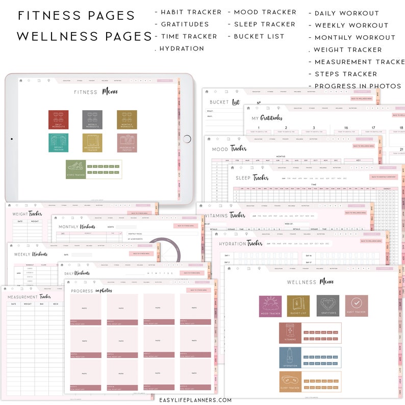 Digital Student Planner, Digital Planner iPad, Notability Planner, Goodnotes Template, Academic Planner, College Student Planner image 10